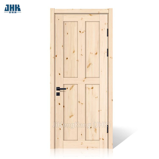 Puerta abatible de madera de pino Pop Secure